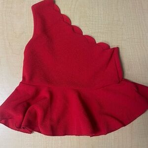 New girls SHEIN one shoulder top new worn size 7Y